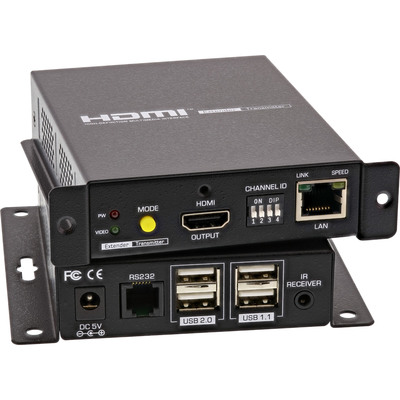 InLine® HDMI USB KVM Extender, Verlängerung über UTP, 4K bis 100m
