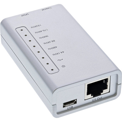 InLine® USB HD Audio Adapter, USB Hi-Fi  zu Digital Coax/Toslink/I2S Konverter (Produktbild 1)