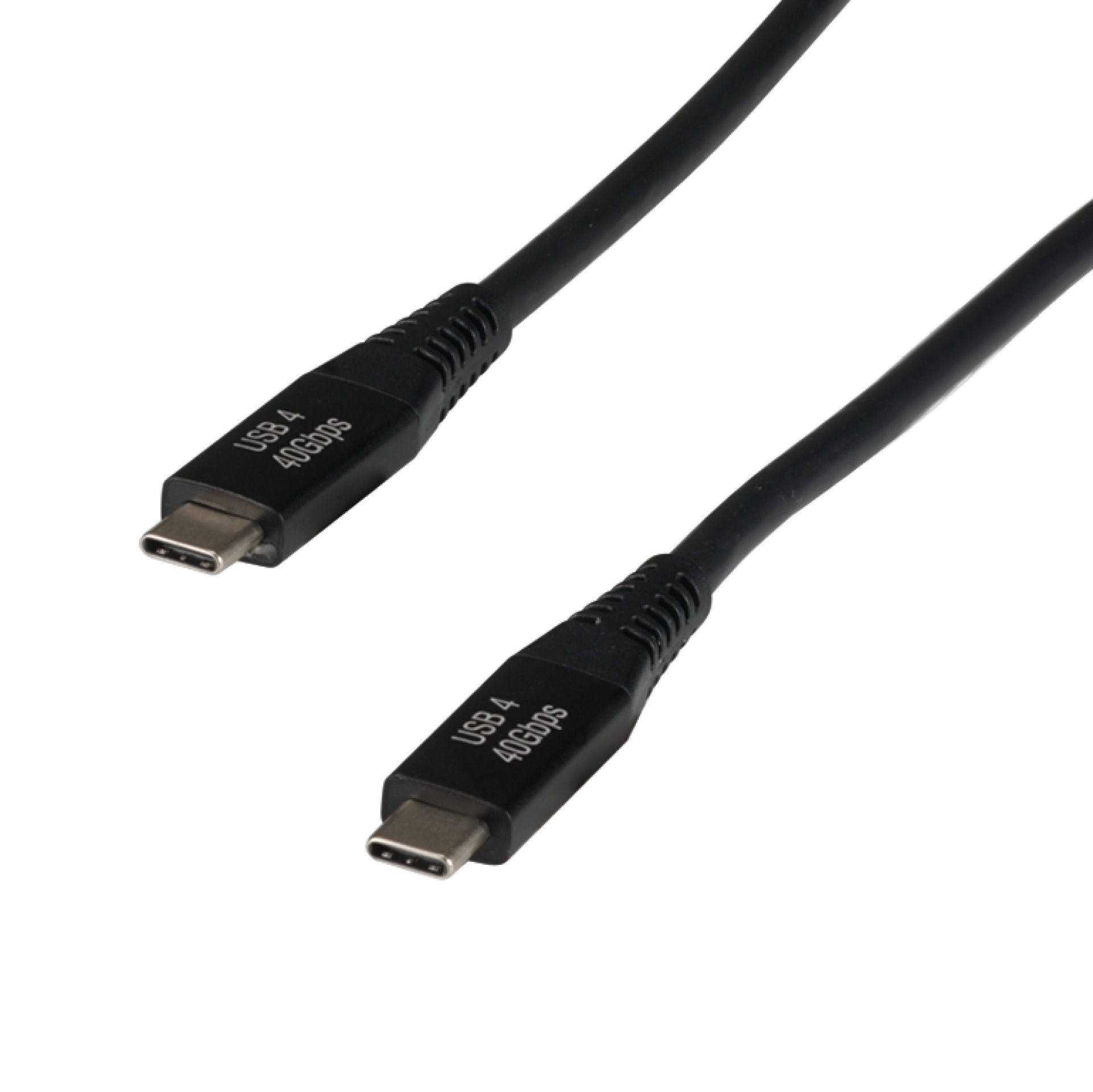 USB4 40Gbit Kabel, Typ-C St - Typ-C St -- TB3, 8K60Hz, 100W, 0.8m